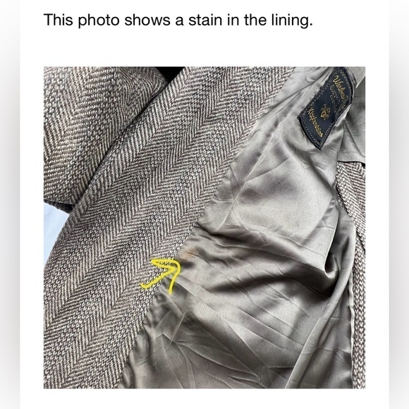 Wardman Park -Custom Tailored Clothes -Klopfensteins -Wool-Vintage-Unk Size (L?) - Picture 10 of 16